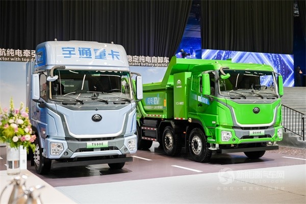 宇通新能源重卡牵引车