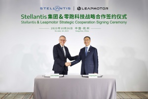 将成立合资公司 Stellantis集团将投资15亿欧元成为零跑汽车的战略股东