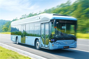 格力钛“显眼包”奔马新能源公交车 深受市民们喜爱!