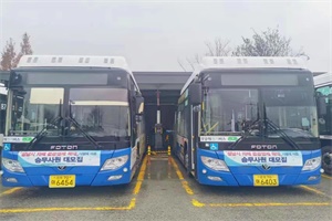 50台搭载微宏快充电池系统的纯电动巴士再入韩国