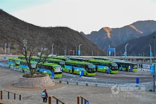 福田欧辉氢燃料客车