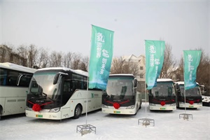 30台福田欧辉氢燃料客车批量交付北京氢时代