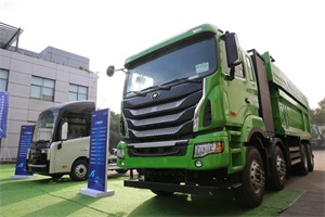 全面武装“环卫绿”海格新能源卡车与专用车系列精彩亮相