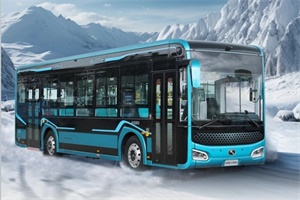 金龙新能源地铁巴士M10+挑战冰雪极地试验圆满成功