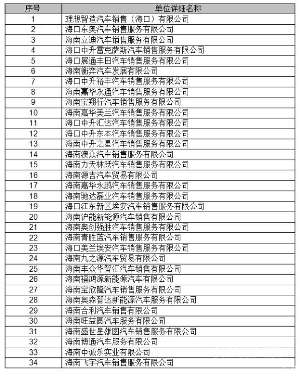 新能源购车补贴