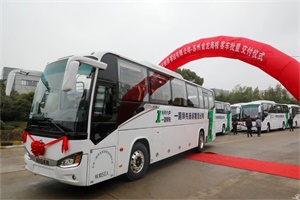 批量苏州金龙纯电客车交付北京一路领先 吹响绿色转型号角!