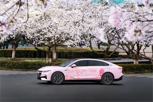 岚图汽车携手武汉文旅打造赏樱专线，为游客提供便捷舒适的体验!