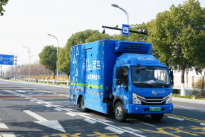 搭载捷氢科技燃料电池系统，4.5吨氢卡进入菜鸟运输体系