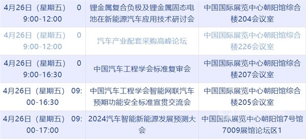 2024(第十八届)北京国际汽车展览会零部件展区