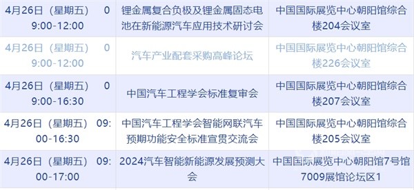 2024(第十八届)北京国际汽车展览会零部件展区