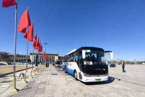 福田欧辉实力助力城市交通高质量发展，落实推进新能源客车“以旧换新”