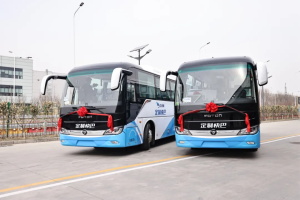 欧辉BJ6117纯电“定制快巴”即将开通运营 北京至河北涿州一小时通勤!