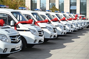 共筑城市“安全网”！图雅诺警用车辆批量交付潍坊