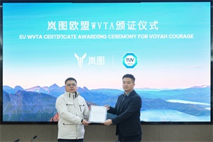 再次拔高标准!岚图知音代表中国新能源车再获全球最高规格体系认证