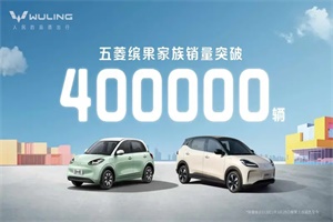 里程碑时刻!五菱缤果家族销量突破400000辆