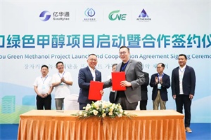 海珀尔张家口绿醇项目启动，开启中韩绿色能源合作新篇章!