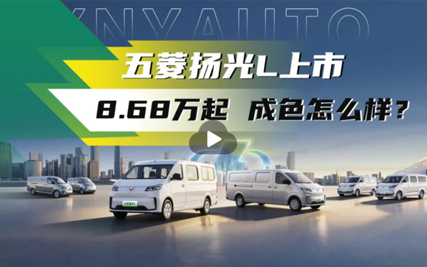 五菱扬光L上市 8.68万起 成色怎么样？