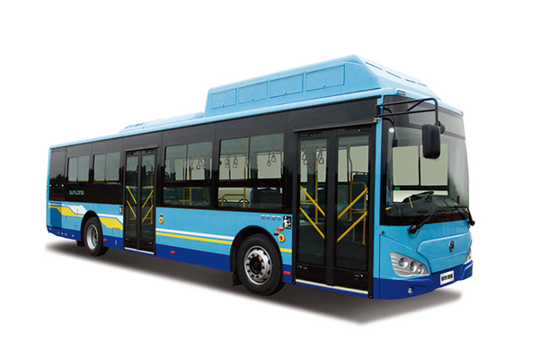 申龙SLK6119USNHEV01公交车（天然气/电混动国五10-38座）