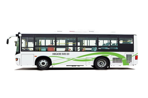 海格KLQ6825GAHEVC5D公交车（天然气/电混动国五10-26座）