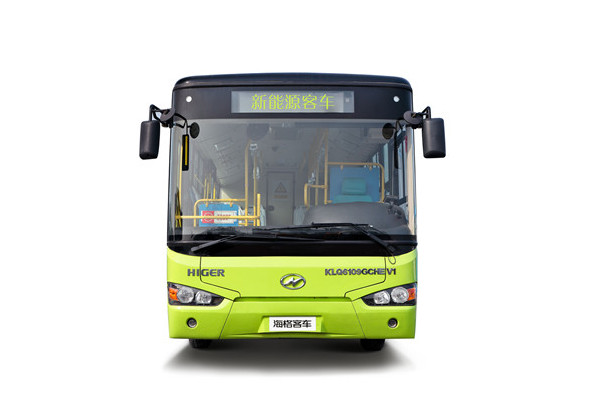 海格KLQ6109GCHEV1B公交车（天然气/电混动国五24-39座）