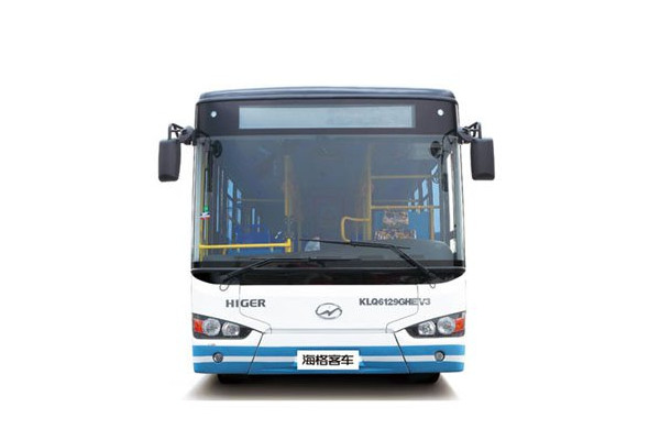 海格KLQ6129GAHEVC5D公交车（天然气/电混动国五24-42座）