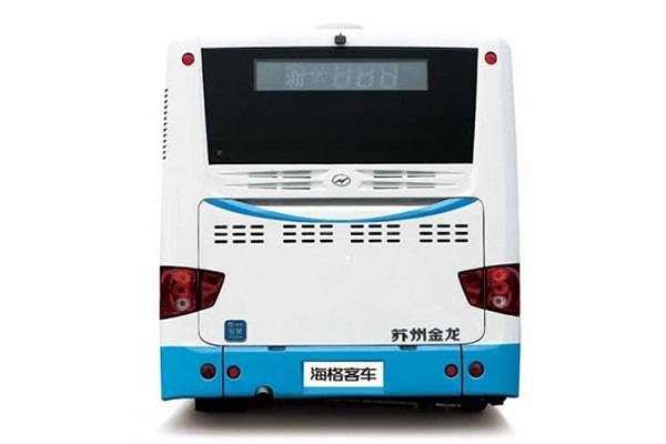 海格KLQ6129GAHEVC5A公交车（天然气/电混动国五24-50座）