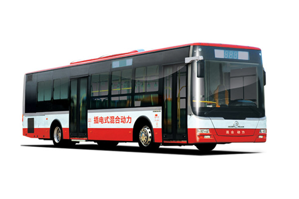 金旅XML6115JHEVB5CN1公交车（天然气/电混动国五20-40座）