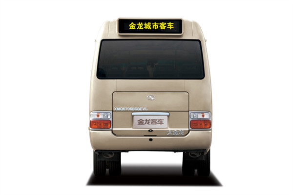 金龙XMQ6706BGBEVL1公交车（纯电动10-23座）