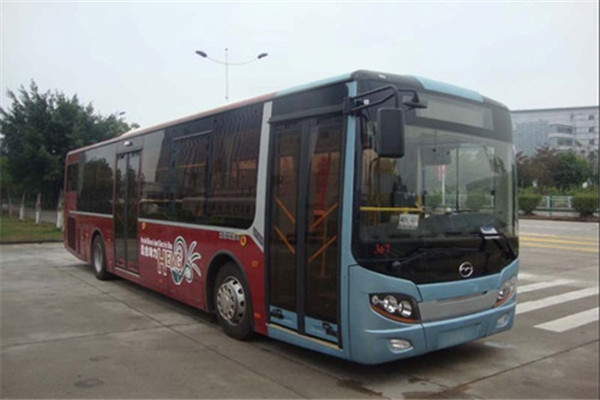 五洲龙FDG6123HEVN5公交车（天然气/电混动国五10-44座）