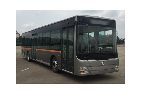 金旅XML6125JHEVL5C插电式公交车（柴油/电混动国五10-46座）