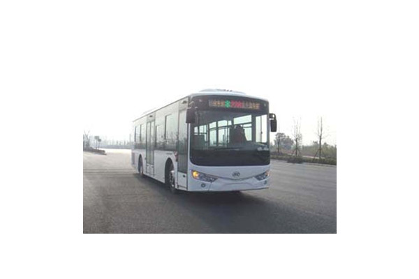 安凯HFF6101G03CHEV12插电式公交车（柴油/电混动国五10-35座）