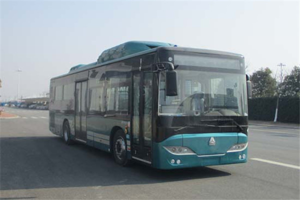 豪沃JK6106GPHEVN5Q2插电式公交车（天然气/电混动国五16-28座）