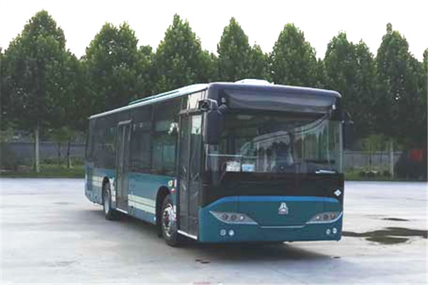 豪沃JK6106GPHEVN51插电式公交车（天然气/电混动国五17-31座）