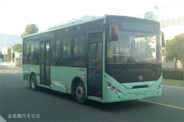 东风超龙EQ6810CTBEV5公交车（纯电动15-29座）