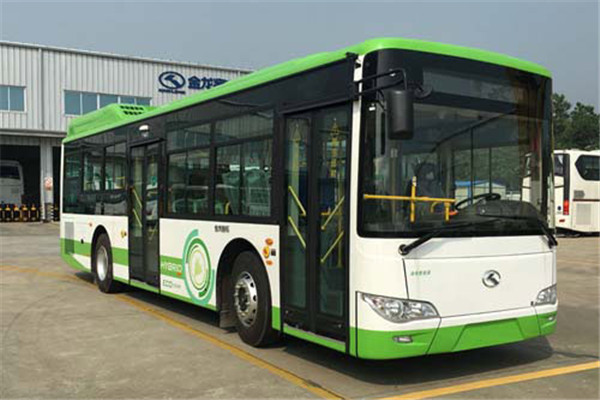 金龙XMQ6106AGCHEVD58插电式公交车（柴油/电混动国五19-40座）