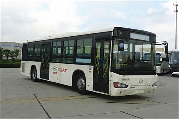 海格KLQ6119GAHEVE5D公交车（柴油/电混动国五24-46座）