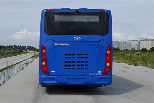 宏远KMT6109GBEV公交车（纯电动10-35座）