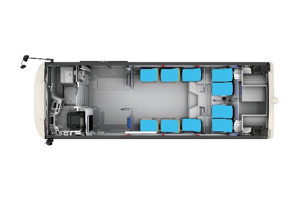 比亚迪BYD6700B2EV1低入口公交车（纯电动10-22座）